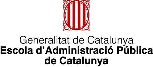 Generalitat de Catalunya
Escola d'Administració Pública de Catalunya